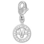 Yahoo! Yahoo!ショッピング(ヤフー ショッピング)スワロフスキー Swarovski 『Letter V チャーム』 1109751