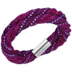 スワロフスキー Swarovski 『Stardust Twist Fuchsia ブレスレット,S』 5221607