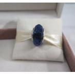 Pandora パンドラ チャーム Blue Fascinating Iridescence Murano Glass Charm ガラス 青