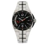 セイコーSeiko Men's SRG005 Sportura Stainless Steel Black Dial Silver Watch