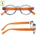 【ブルーライトカット】Have a look ハブアルック 老眼鏡 CIRCLE TWIST パソコンPCメガネ 北欧 デザイン デンマークブランド 正規品 イエローブラウンレンズ