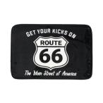  route 66 коврик перед дверью салон закрытый модный симпатичный коврик на пол коврик для ванной интерьер America american смешанные товары ROUTE66