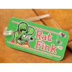 ラットフィンク ネームタグ ラゲージタグ Rat Fink Face グリーン メール便OK＿KH-RAF450GR-MON