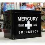  Mercury экстренный box аптечка первой помощи модный античный retro стальной бардачок America черный 