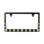  рамка для номера номерная табличка рама рамка номерного знака черный предотвращение преступления система безопасности 3D Дэйзи 