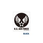  милитари стикер US AIR FORCE America ВВС Setagaya основа военно-воздушные силы Wing эмблема 102 type Mini размер черный 