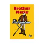  Brother Maar BROTHER MERLE стикер поверхность белый скейтборд модный Street american american смешанные товары машина мотоцикл смартфон UNDERWEAR