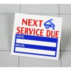 ステッカー 車 バイク オイル交換 アメリカン おしゃれ かっこいい Static Cling Oil Change Sticker