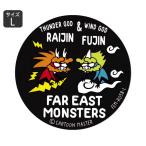 FAR EAST MONSTERS стикер модный машина уличный чемодан модный симпатичный симпатичный .. амулет способ бог . бог B размер L