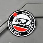  стикер California машина american модный симпатичный медведь 