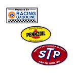 ショッピング1000円ポッキリ 送料無料 ステッカー セット 1000円 ポッキリ 送料無料 アメリカン 車 バイク かっこいい おしゃれ レーシング オイルブランド 3枚セット 01