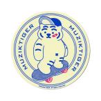  muziik Tiger MUZIKTIGER стикер симпатичный модный тигр герой Корея da ikatto стикер скейтборд 