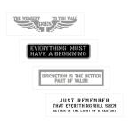 ステッカー セット 2000円 ポッキリ 送料無料 ステンシル 転写タイプ アメリカン ミリタリー 車 バイク おしゃれ かっこいい 4枚セット 02