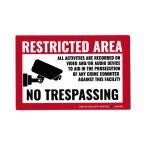 セキュリティ ステッカー 防犯 防犯カメラ アメリカン おしゃれ かっこいい 玄関 窓 ガラス UNITED SECURITY SERVICE RESTRICTED AREA