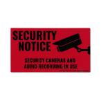 セキュリティ ステッカー 防犯 防犯カメラ アメリカン おしゃれ かっこいい 玄関 窓 ガラス UNITED SECURITY SERVICE SECURITY NOTICE