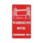 ステッカー ホテル レトロ ビンテージ おしゃれ かっこいい スーツケース キャリーケース 旅行 アメリカン雑貨 ヴィンテージホテルズステッカー 06 ロンドン