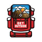  стикер уличный кемпинг american модный симпатичный симпатичный машина мотоцикл american смешанные товары Vintage Outdoor Budges BACKPACK