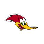  woody -* Woodpecker стикер american герой America симпатичный модный симпатичный Woody Woodpecker FACE