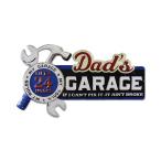 看板 サインプレート サインボード インテリア 雑貨 壁 飾り アメリカン おしゃれ レトロ かっこいい DAD'S GARAGE 1 N2104