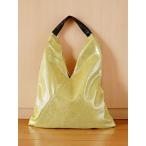 andrea cardone (アンドレアカルドネ) 箔レザー ホーボーバッグ　Leather bag sac s scratch