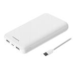 ショッピングモバイルバッテリー 20000mah モバイルバッテリー20000mAh C ホワイト 充電器 USB-Cタイプ カーチャージャー スマホ充電器 カー用品 車 おすすめ グッズ 便利 カシムラ