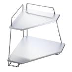 下村企販 コンロコーナーラック ステンレスプレートコンロコーナーラック 2段