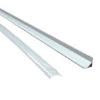 LED полоса канал 1m V знак type 10mm ширина до. лента свет . использование возможность серебряный LED лента для aluminium направляющие aluminium LED молдинг DIY