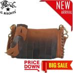 イルビゾンテ 斜め掛けバッグ IL BISONTE  A2732 BAG 913 CARAMEL AP COWHIDE LEATHER 比較対照価格60,480円