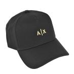 アルマーニ エクスチェンジ 帽子 ARMANI EXCHANGE  954112 BASEBALL HAT - MAN'S BASEBALL HAT 72020 BLACK-LUREX GOLD - CC571   比較対照価格6,490 円
