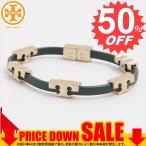 トリーバーチ ブレスレット TORY BURCH SERIF-T SINGLE WRAP BRACELET 61675  705 TORY GOLD/MALACHITE/NORWOOD    比較対照価格21,376 円