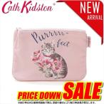 Yahoo! Yahoo!ショッピング(ヤフー ショッピング)キャスキッドソン バッグ ポーチ CATH KIDSTON CAT POUCH 813242  SOFT BLUSH CAT & FLOWERS PL06    比較対照価格2592円