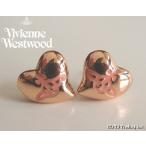 ◆Vivienne Westwood◆ヴィヴィアン ウエストウッド★New Heart Stud Earrings 新・ハート スタッズ ピアス COPPER