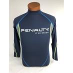 サッカー フットサル インナー トップス PENALTY ペナルティ コンプレッションロングスリーブシャツ ネイビー PU4306-81