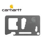 マルチツールカード CARHARTT カーハート メンズ ストリート アメカジ シルバー ロゴ アウトドア キャンプ【メール便可(6)】