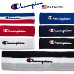 チャンピオン ヘッドバンド CHAMPION ロゴ 無地 ヘアバンド ターバン パイル タオル ホワイト 白 ブラック 黒 グレー レッド 赤 ストライプ 汗止め