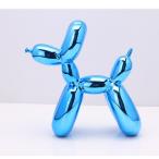 アメリカンアート樹脂クラフトジェフクーンズバルーン犬置物像メッキバルーン犬ホームデコレーションバレ Blue 17CM7CM17CM
