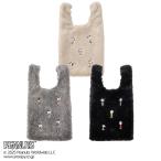 ショッピングスヌーピー スヌーピー PEANUTS ファーショッパートートバッグ