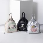 ショッピング巾着 スヌーピー PEANUTS 保冷巾着トート