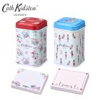 Cath Kidston キャスキッドソン 缶入りメモ
