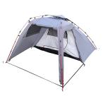 DOD(ディーオーディー) ライダーズバイクインテント 【ツーリング仕様】 ワンタッチ 大きな前室 1-2人用 T2-466 ブラック