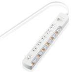  Elecom разветвитель . защита свет . нет индивидуальный переключатель swing штекер 6 выход 5m белый T-K5B-2650WH