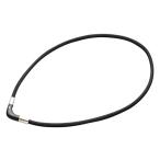 ファイテン(phiten) ネックレス RAKUWA 磁気チタンネックレス Vタイプ ブラック 45cm【肩こり】【首こり】【 こり改善】【 こ