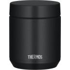 食洗機対応モデル サーモス 真空断熱スープジャー 300ml ブラック 全パーツ食洗機OK 保温保冷 お手入れ簡単 口当たりがやさしい丸口設計