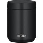食洗機対応モデル サーモス 真空断熱スープジャー 500ml ブラック 全パーツ食洗機OK 保温保冷 お手入れ簡単 口当たりがやさしい丸口設計