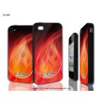 iPhone4s ケース 炎 イラスト燃える ほのお アイホン アイフォーン アイフォン