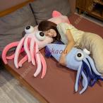  мягкая игрушка кальмар море. живое существо море . живое существо подарок Dakimakura большой настоящий симпатичный игрушка ins способ интересный . нежный ....... примерно . мягкая игрушка 