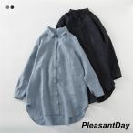 シャツ ブラウス 長袖 30代40代50代 �