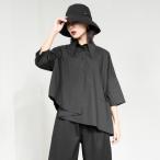  рубашка tops женский режим серия короткий рукав 7 минут рукав шт .. блуза asimeto Lee не .. чёрный взрослый casual красивый . Roo z