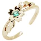 イヤーカフ18k18金桜イヤカフ片...