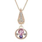 Yahoo! Yahoo!ショッピング(ヤフー ショッピング)ピンクトルマリン レディース サークルネックレス ペンダント 10金